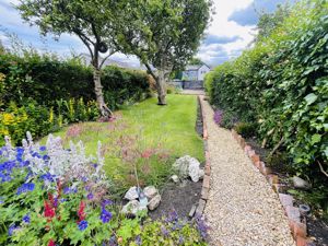 Rear garden- click for photo gallery